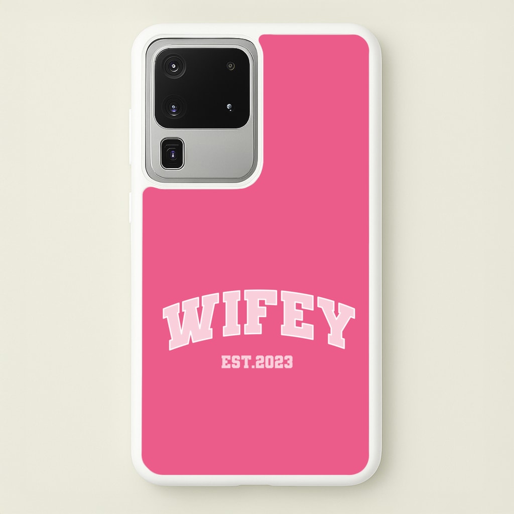 Wifey 2023 - Bridal - Bridal Phone Case for Galaxy S20 Ultra