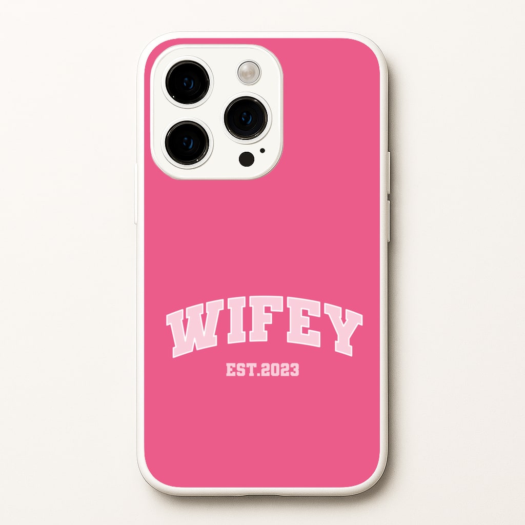Wifey 2023 - Bridal - Bridal Phone Case for iPhone 14 Pro