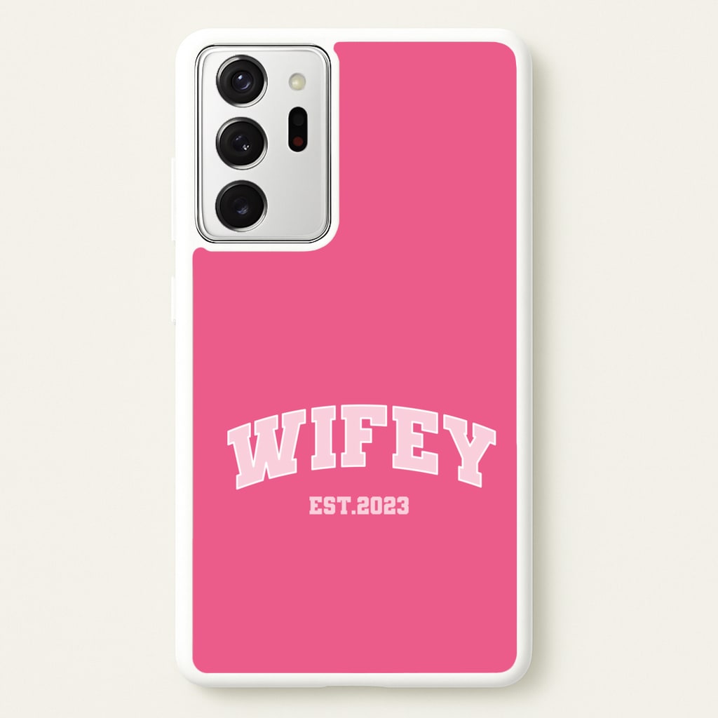 Wifey 2023 - Bridal - Bridal Phone Case for Galaxy Note 20 Ultra