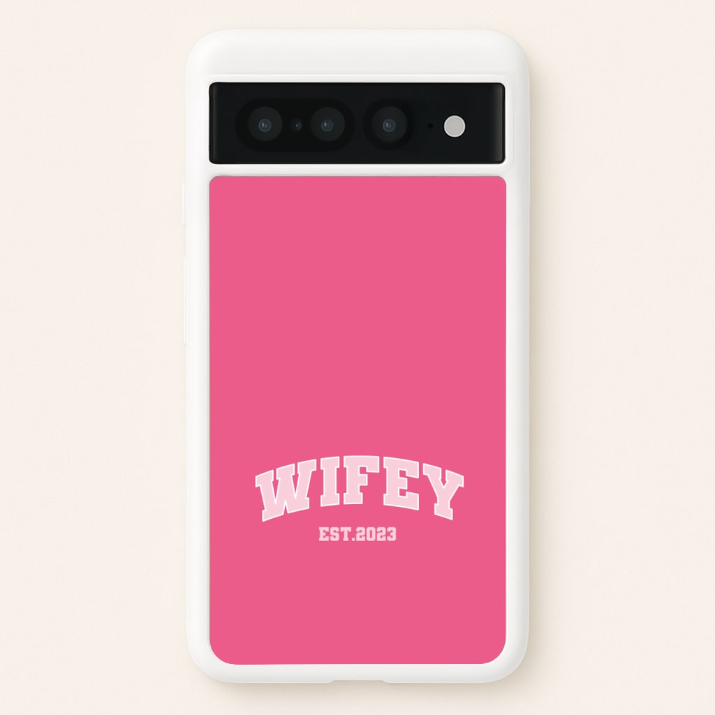 Wifey 2023 - Bridal - Bridal Phone Case for Google Pixel 7 Pro