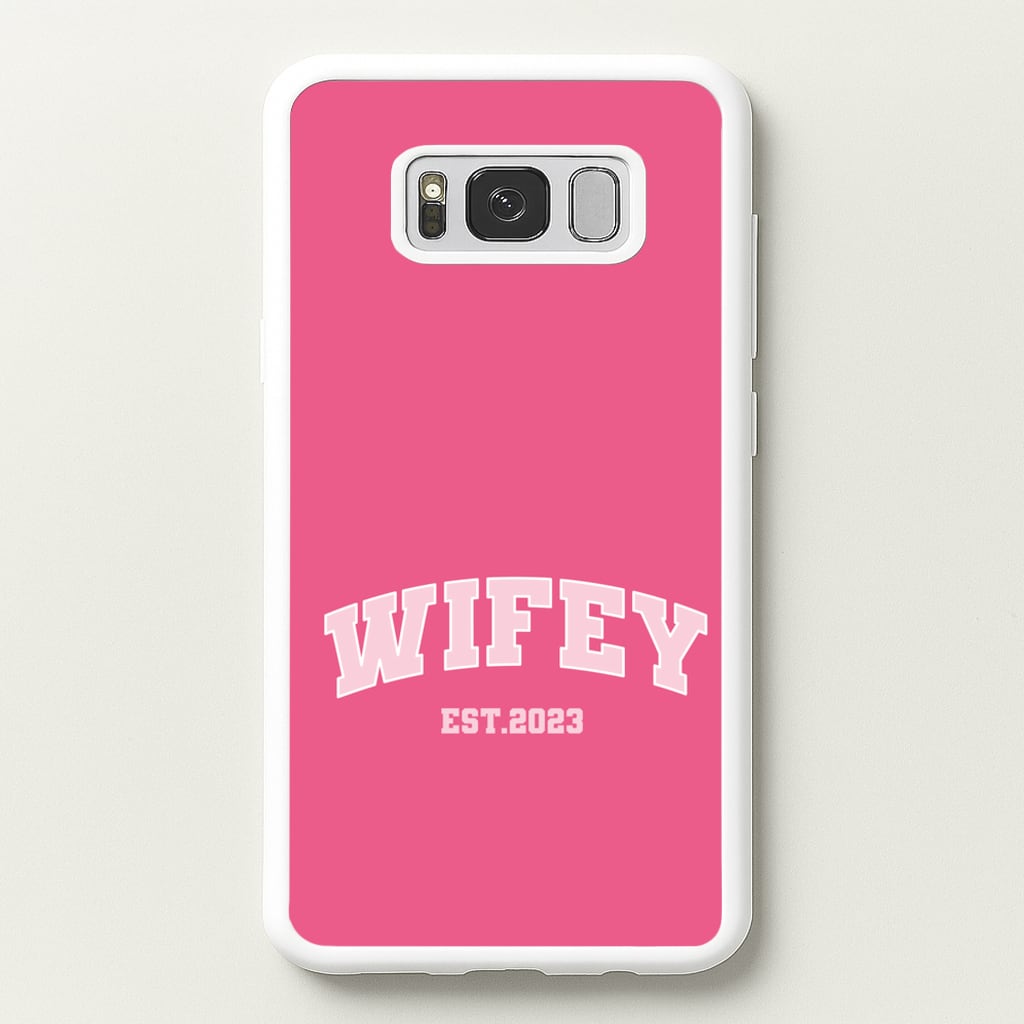 Wifey 2023 - Bridal - Bridal Phone Case for Galaxy S8 Plus
