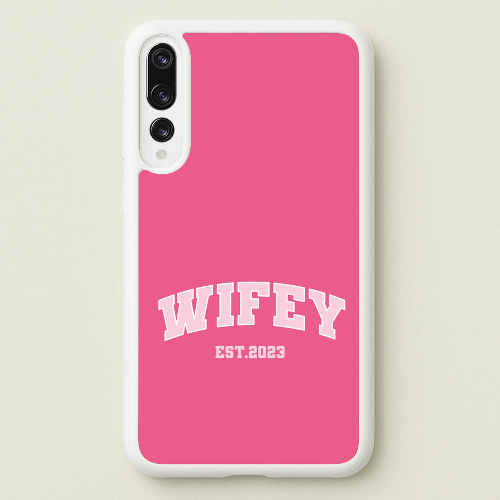 Wifey 2023 - Bridal - Bridal Phone Case for Huawei P20 Pro