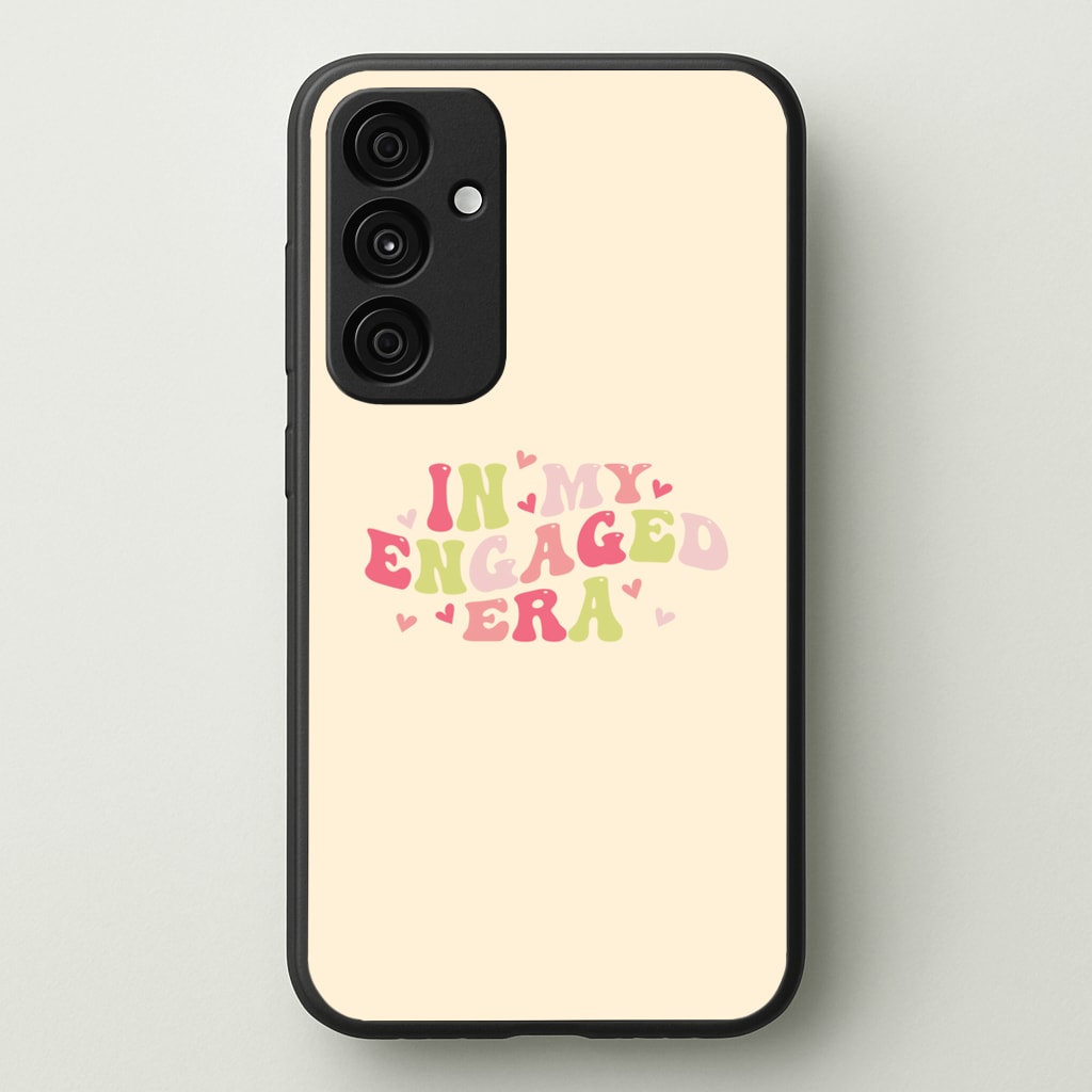 In My Engaged Era - Bridal - Bridal Phone Case for Galaxy A35