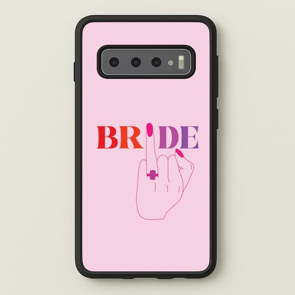 Bride - Bridal - Bridal Phone Case for Galaxy S10