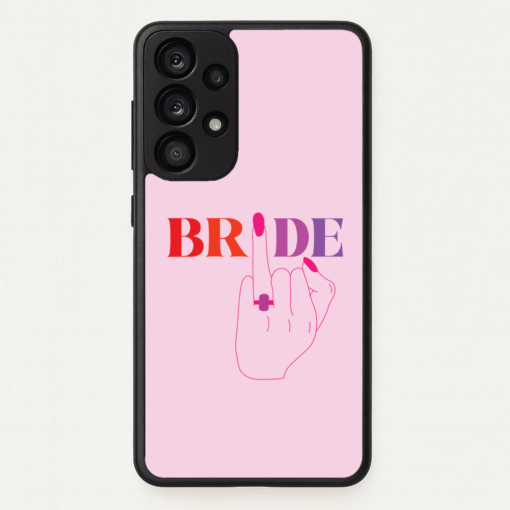 Bride - Bridal - Bridal Phone Case for Galaxy A53