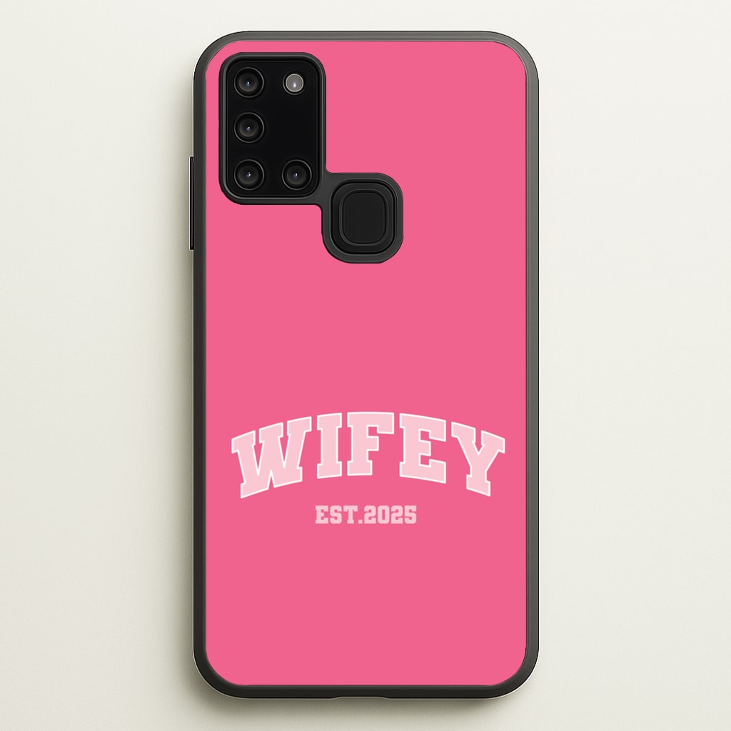 Wifey 2025 - Bridal Phone Case for Galaxy A21s
