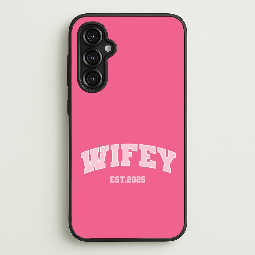 Wifey 2025 - Bridal Phone Case for Galaxy A14