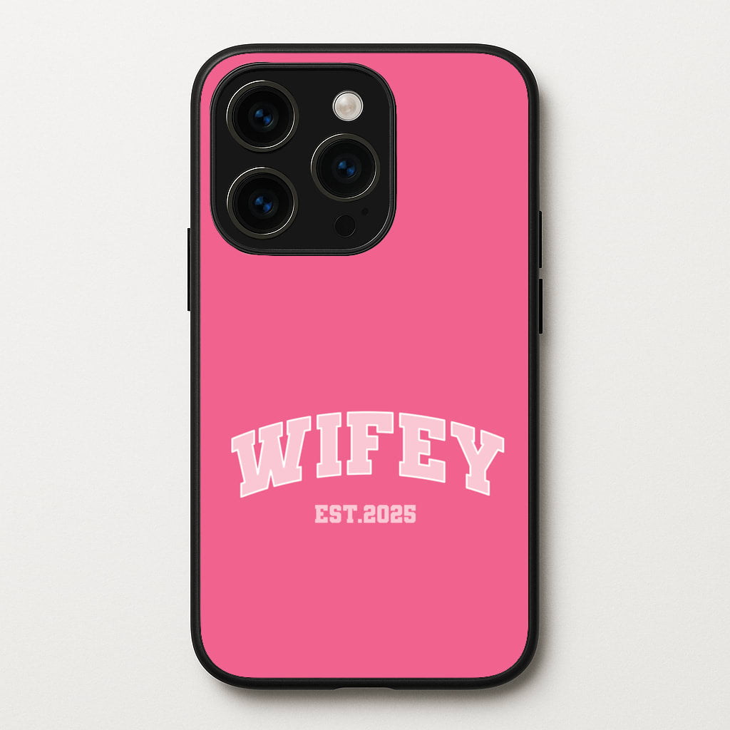 Wifey 2025 - Bridal Phone Case for iPhone 14 Pro