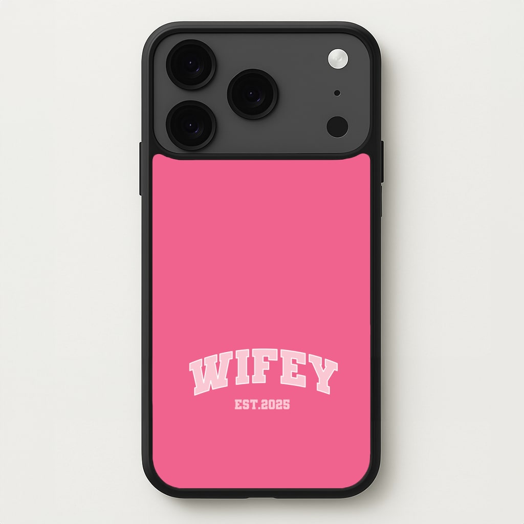 Wifey 2025 Phone Case for iPhone 17 Pro Max