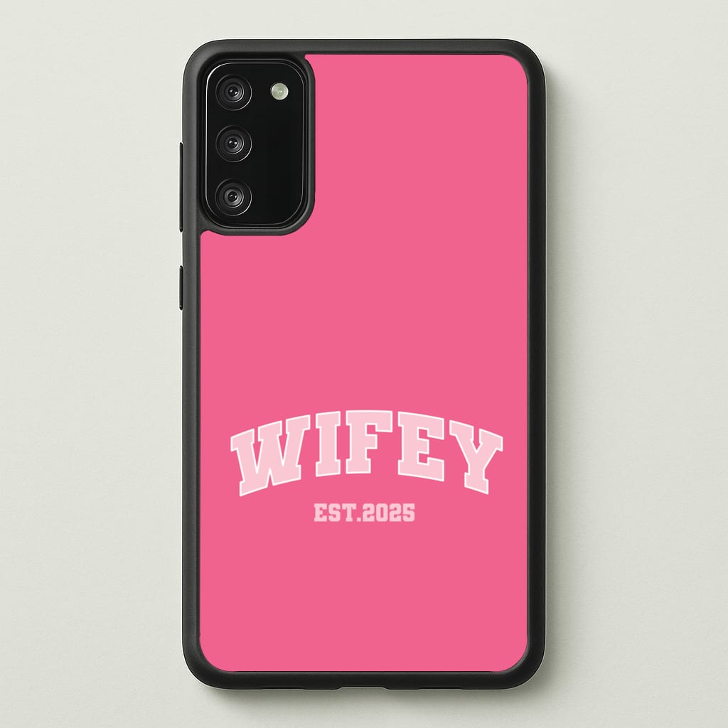Wifey 2025 - Bridal Phone Case for Galaxy A41