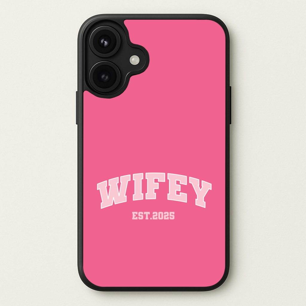 Wifey 2025 Phone Case for iPhone 17