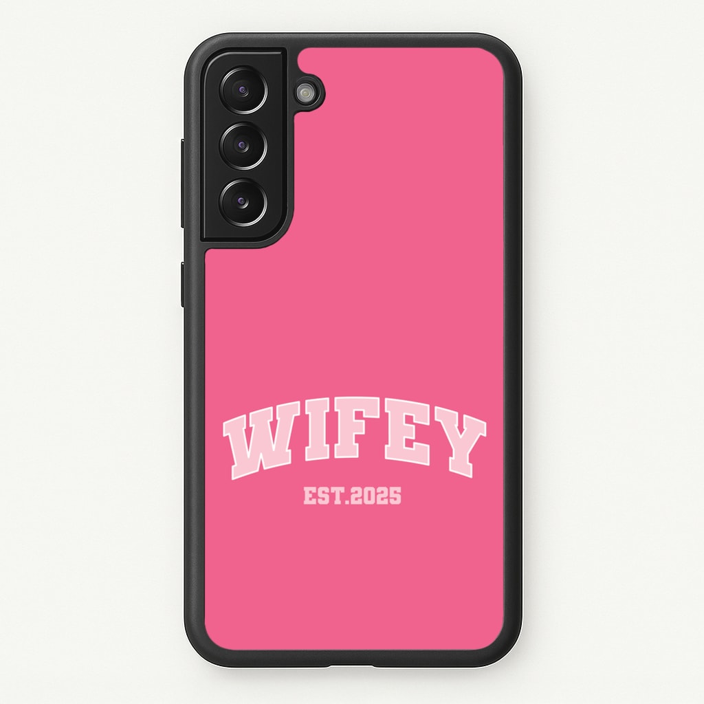 Wifey 2025 - Bridal Phone Case for Galaxy S21 Plus