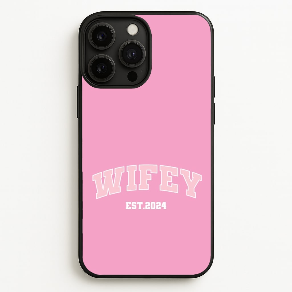 Wifey 2024 - Bridal - Bridal Phone Case for iPhone 13 Pro Max