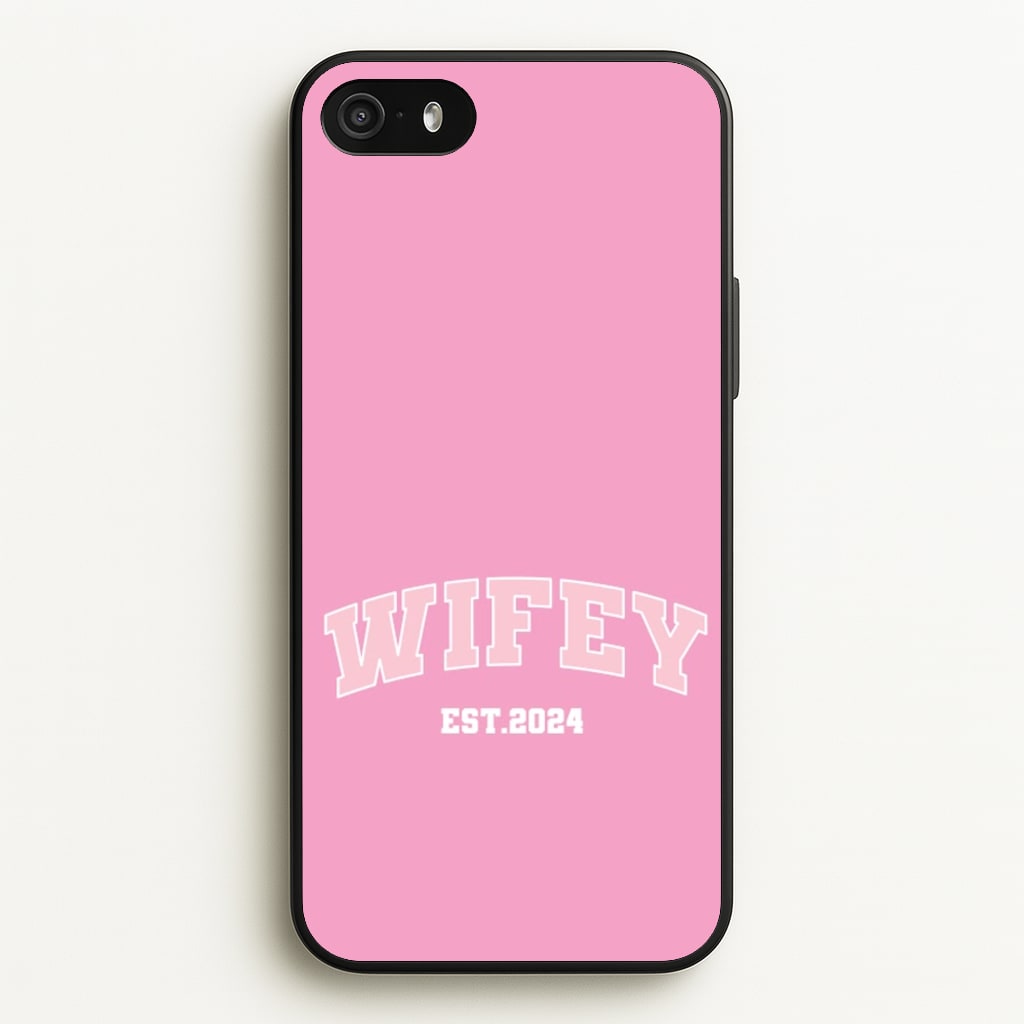 Wifey 2024 - Bridal - Bridal Phone Case for iPhone 5 / 5s / SE 2016