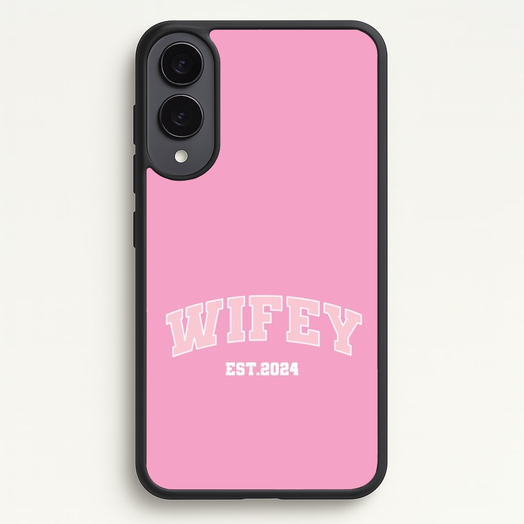 Wifey 2024 - Bridal - Bridal Phone Case for Galaxy S25 Edge