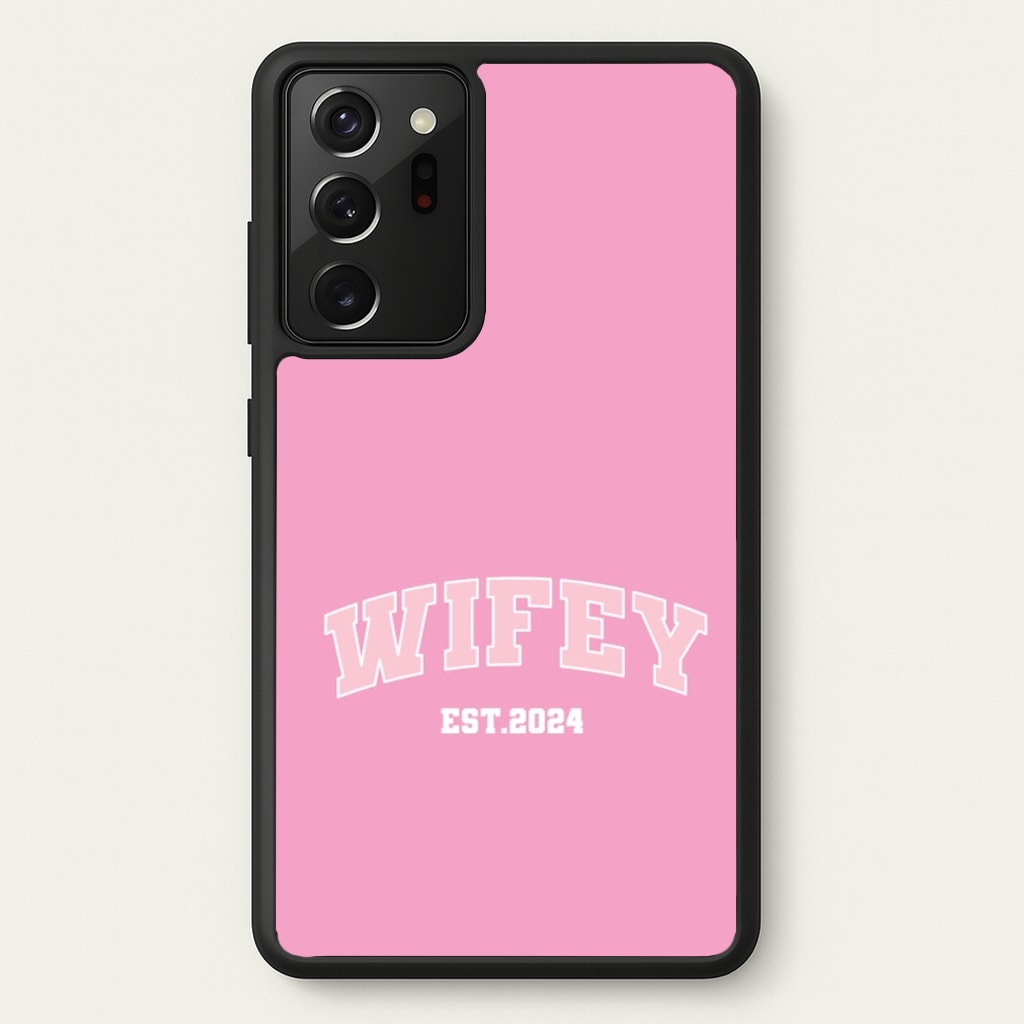 Wifey 2024 - Bridal - Bridal Phone Case for Galaxy Note 20 Ultra