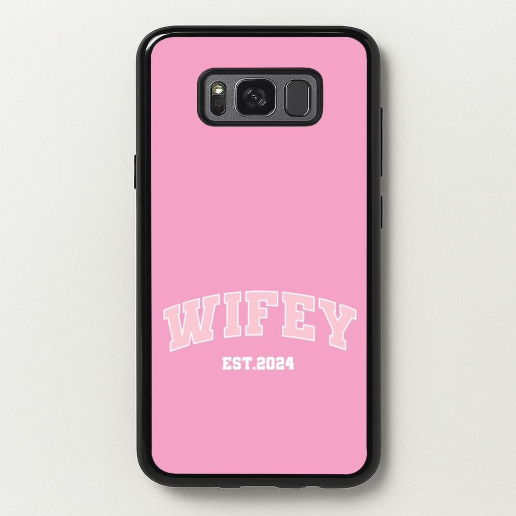 Wifey 2024 - Bridal - Bridal Phone Case for Galaxy S8 Plus