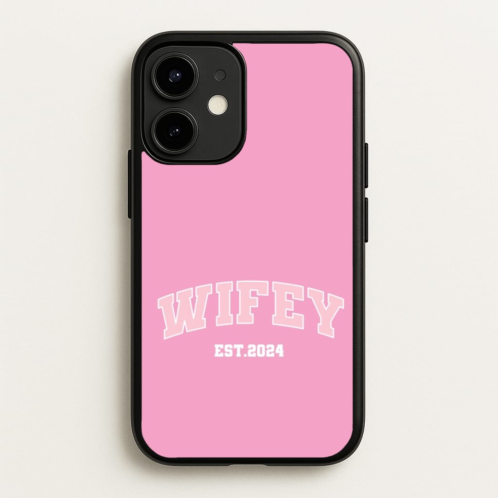 Wifey 2024 - Bridal - Bridal Phone Case for iPhone 12 Mini