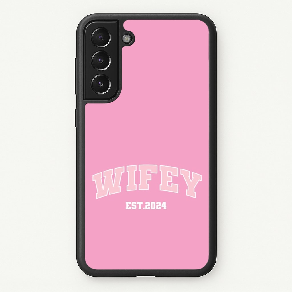 Wifey 2024 - Bridal - Bridal Phone Case for Galaxy S21FE