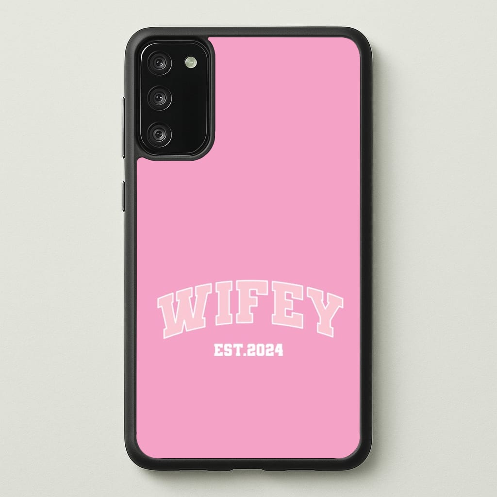 Wifey 2024 - Bridal - Bridal Phone Case for Galaxy A41