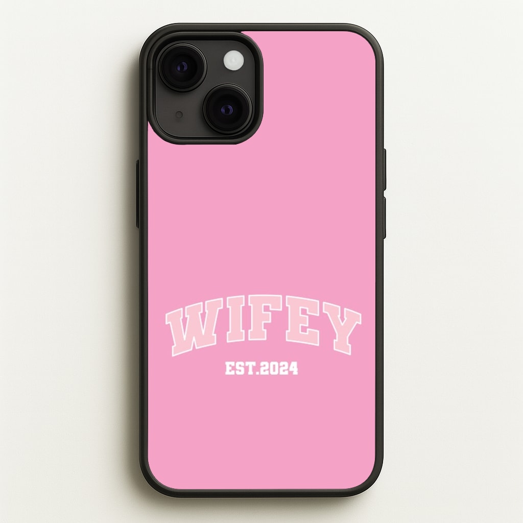 Wifey 2024 - Bridal - Bridal Phone Case for iPhone 13