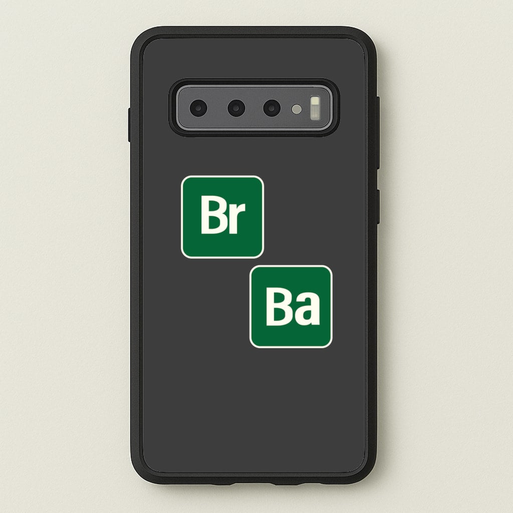 Periodic Table - Breaking Bad Phone Case for Galaxy S10