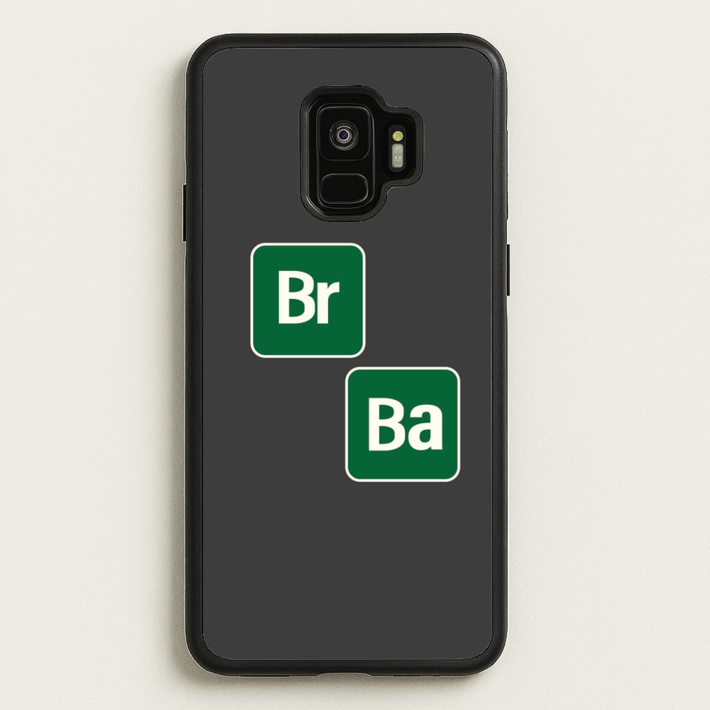 Periodic Table - Breaking Bad Phone Case for Galaxy S9