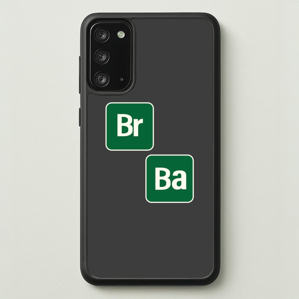 Periodic Table - Breaking Bad Phone Case for Galaxy Note 20