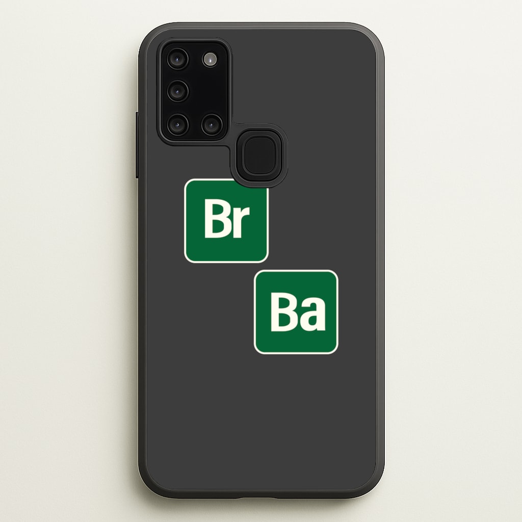 Periodic Table - Breaking Bad Phone Case for Galaxy A21s