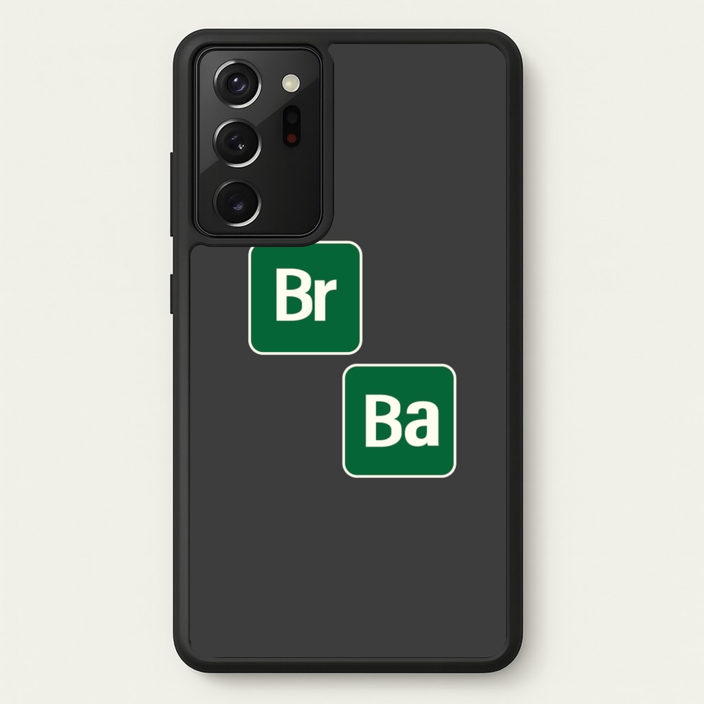 Periodic Table - Breaking Bad Phone Case for Galaxy Note 20 Ultra