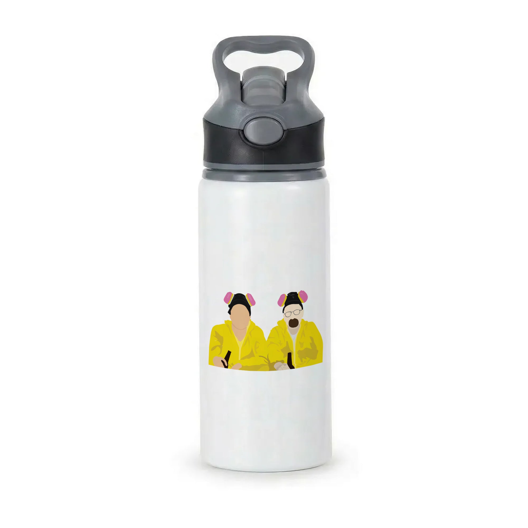 Walter And Jesse Active Water Bottle - Black