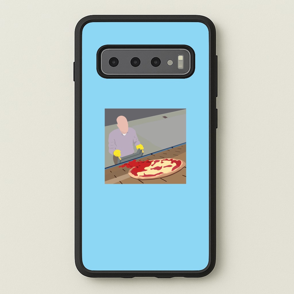 Pizza On The Roof - Breaking Bad Phone Case for Galaxy S10