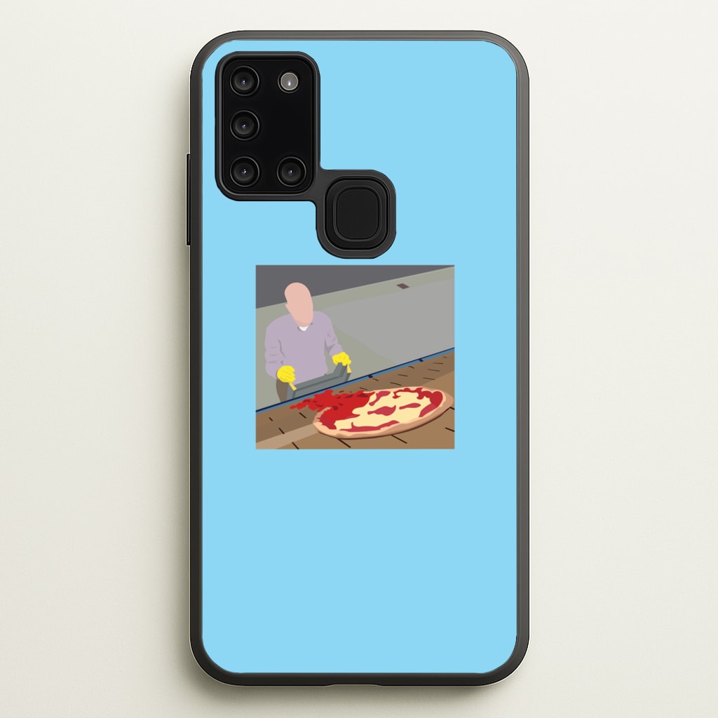 Pizza On The Roof - Breaking Bad Phone Case for Galaxy A21s