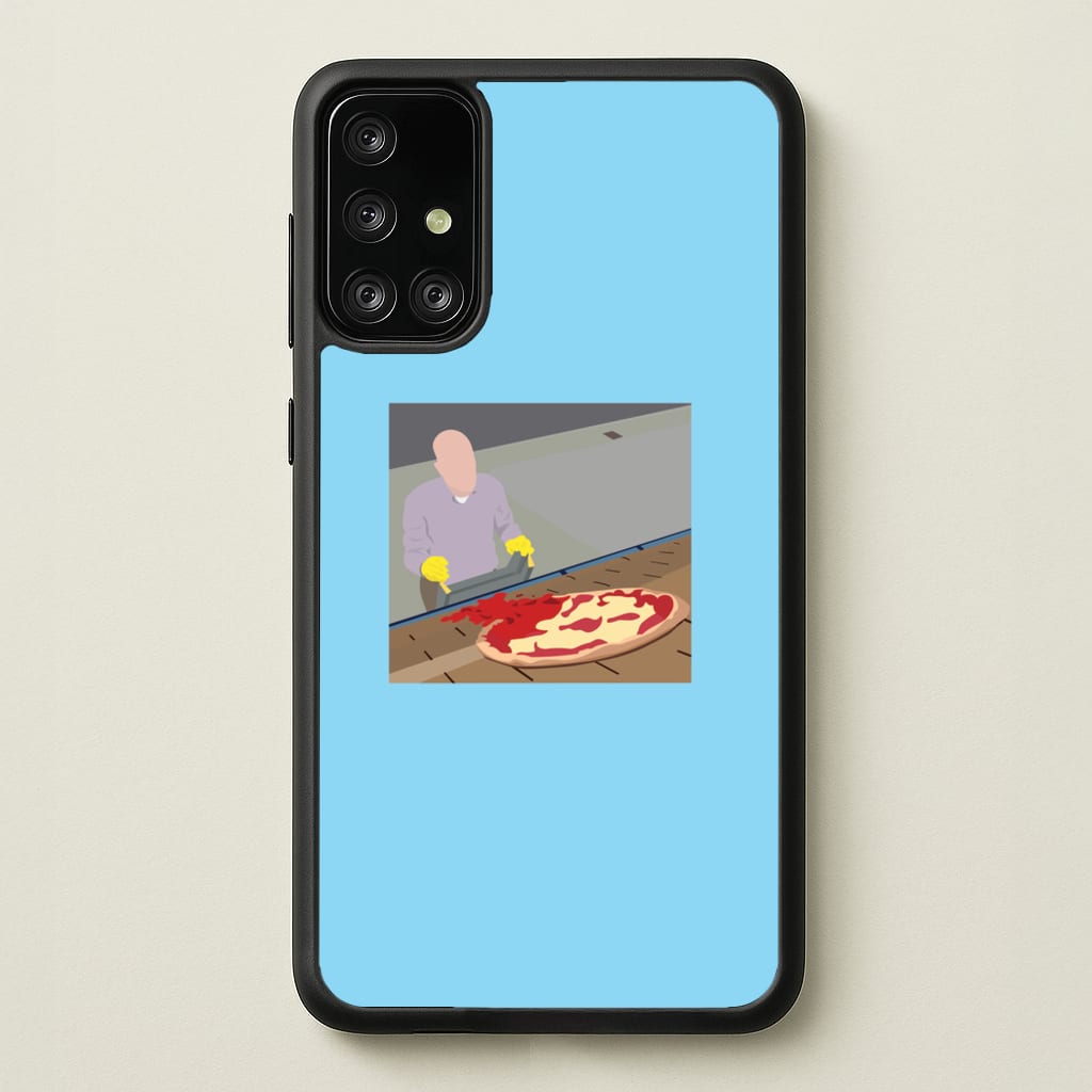 Pizza On The Roof - Breaking Bad Phone Case for Galaxy A71
