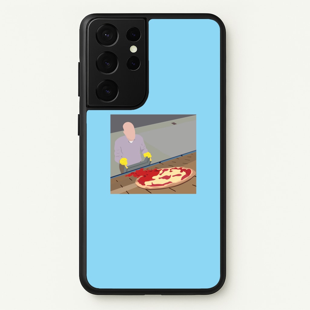 Pizza On The Roof - Breaking Bad Phone Case for Galaxy S21 Ultra