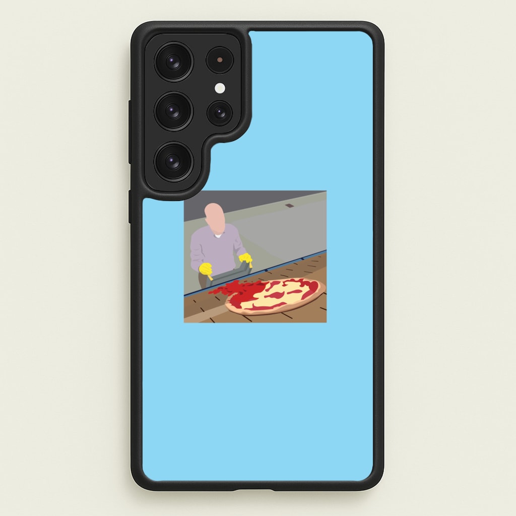 Pizza On The Roof - Breaking Bad Phone Case for Galaxy S22 Ultra