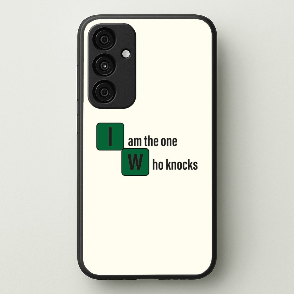 I Am The One Who Knocks - Breaking Bad Phone Case for Galaxy A55