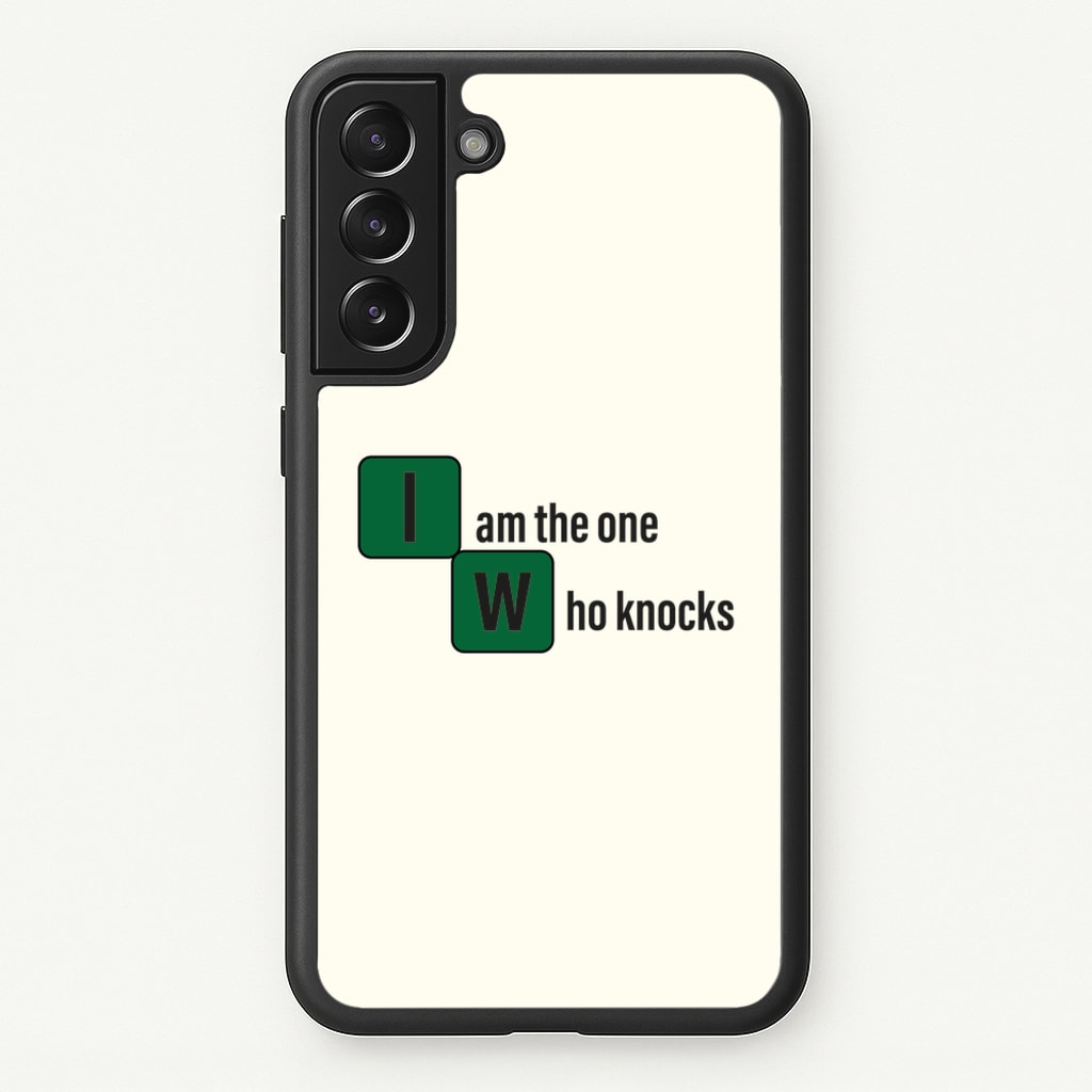 I Am The One Who Knocks - Breaking Bad Phone Case for Galaxy S21FE