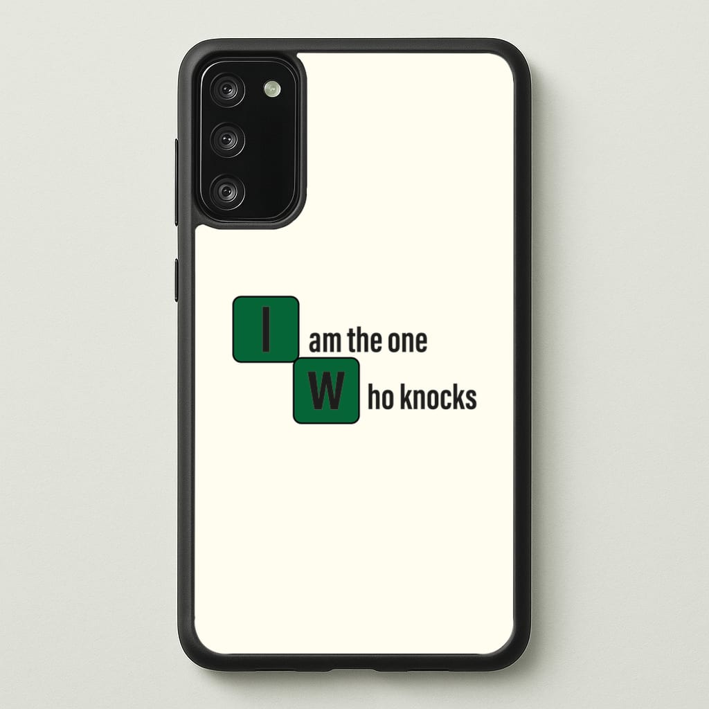 I Am The One Who Knocks - Breaking Bad Phone Case for Galaxy S20