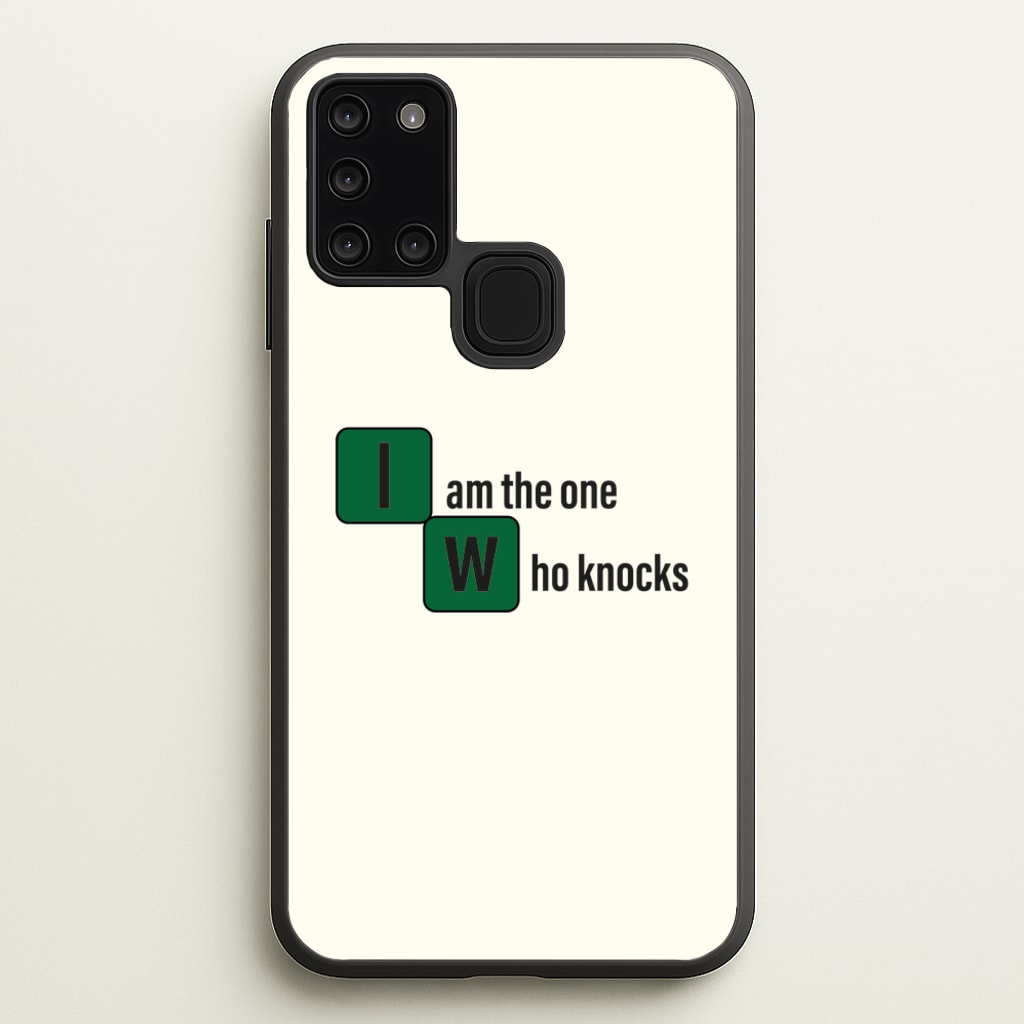 I Am The One Who Knocks - Breaking Bad Phone Case for Galaxy A21s