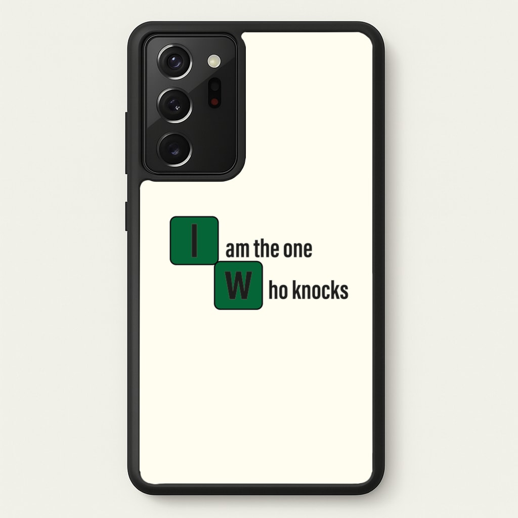 I Am The One Who Knocks - Breaking Bad Phone Case for Galaxy Note 20 Ultra