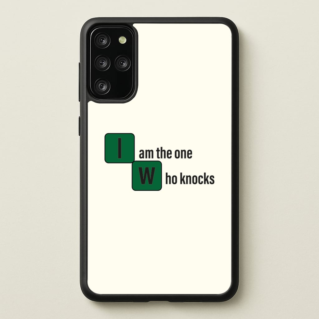 I Am The One Who Knocks - Breaking Bad Phone Case for Galaxy S20 Plus