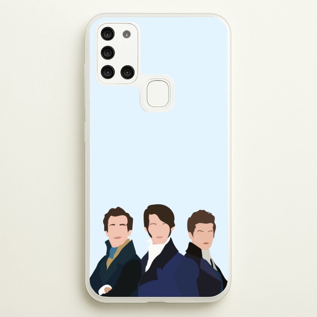 Regency Era Boys - Bridgerton Phone Case for Galaxy A21s