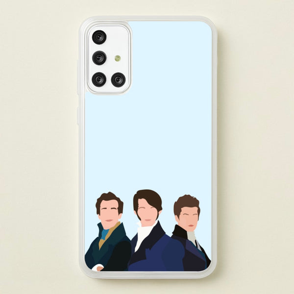 Regency Era Boys - Bridgerton Phone Case for Galaxy A71