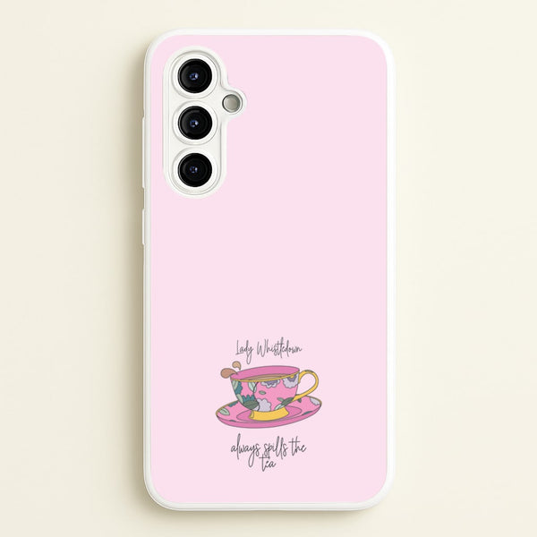 Lady Whistledown - Bridgerton Phone Case for Galaxy A54