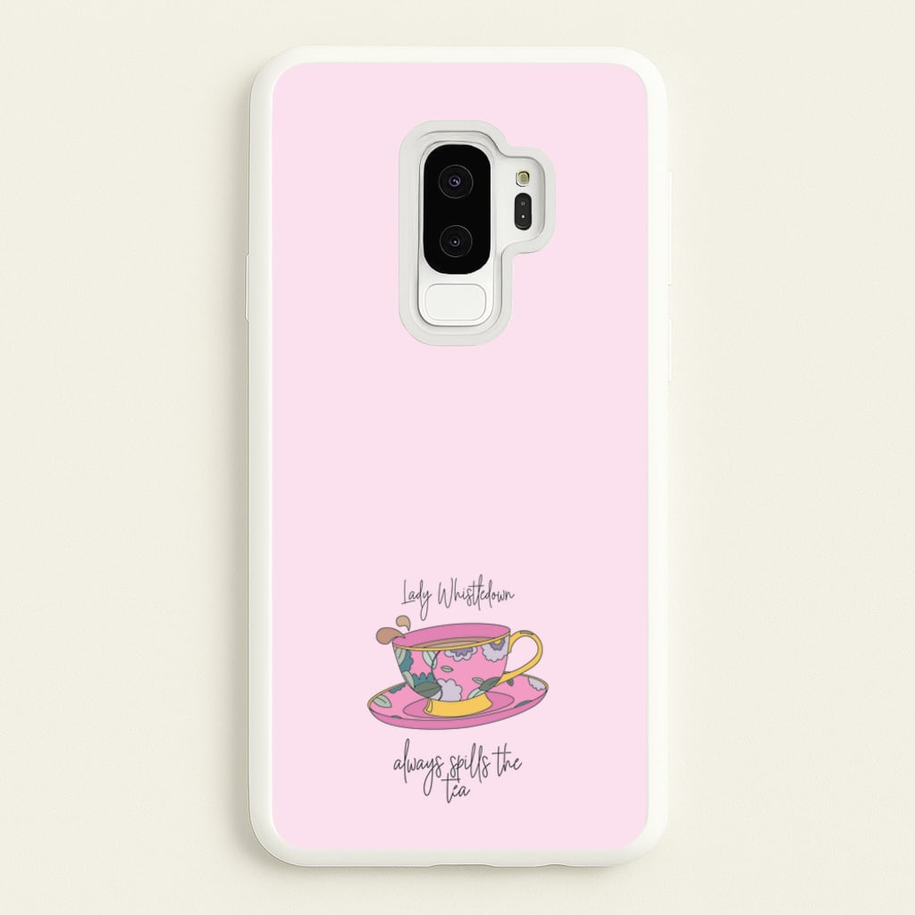 Lady Whistledown - Bridgerton Phone Case for Galaxy S9 Plus