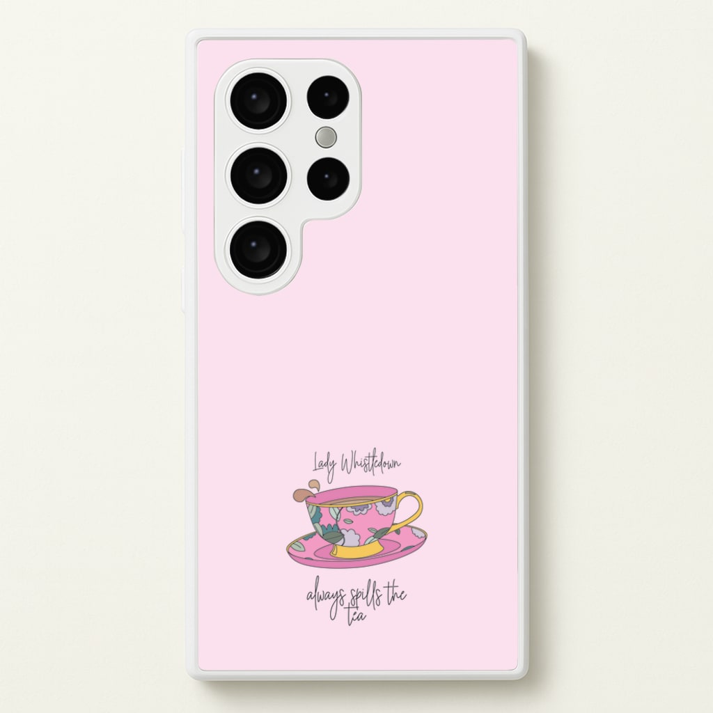 Lady Whistledown - Bridgerton Phone Case for Galaxy S24 Ultra