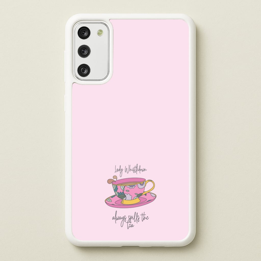 Lady Whistledown - Bridgerton Phone Case for Galaxy A41