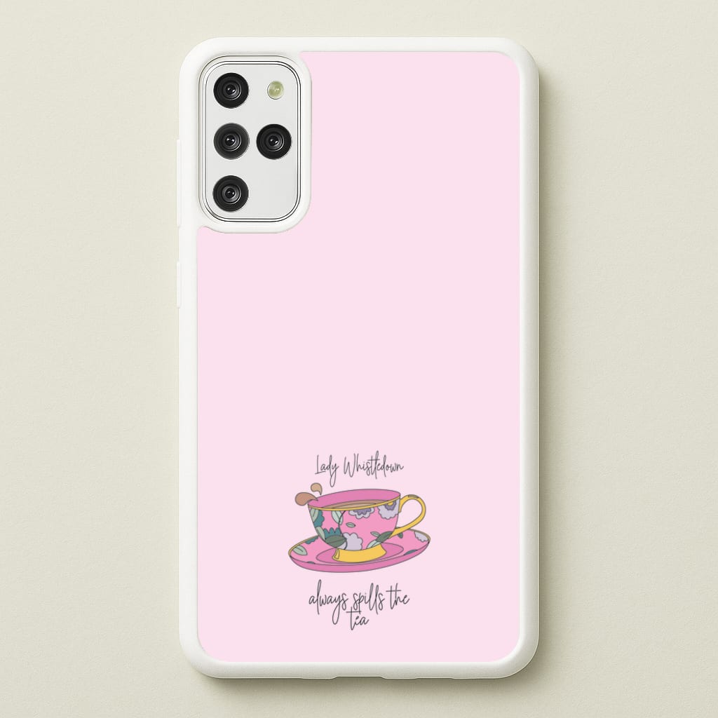 Lady Whistledown - Bridgerton Phone Case for Galaxy S20 Plus