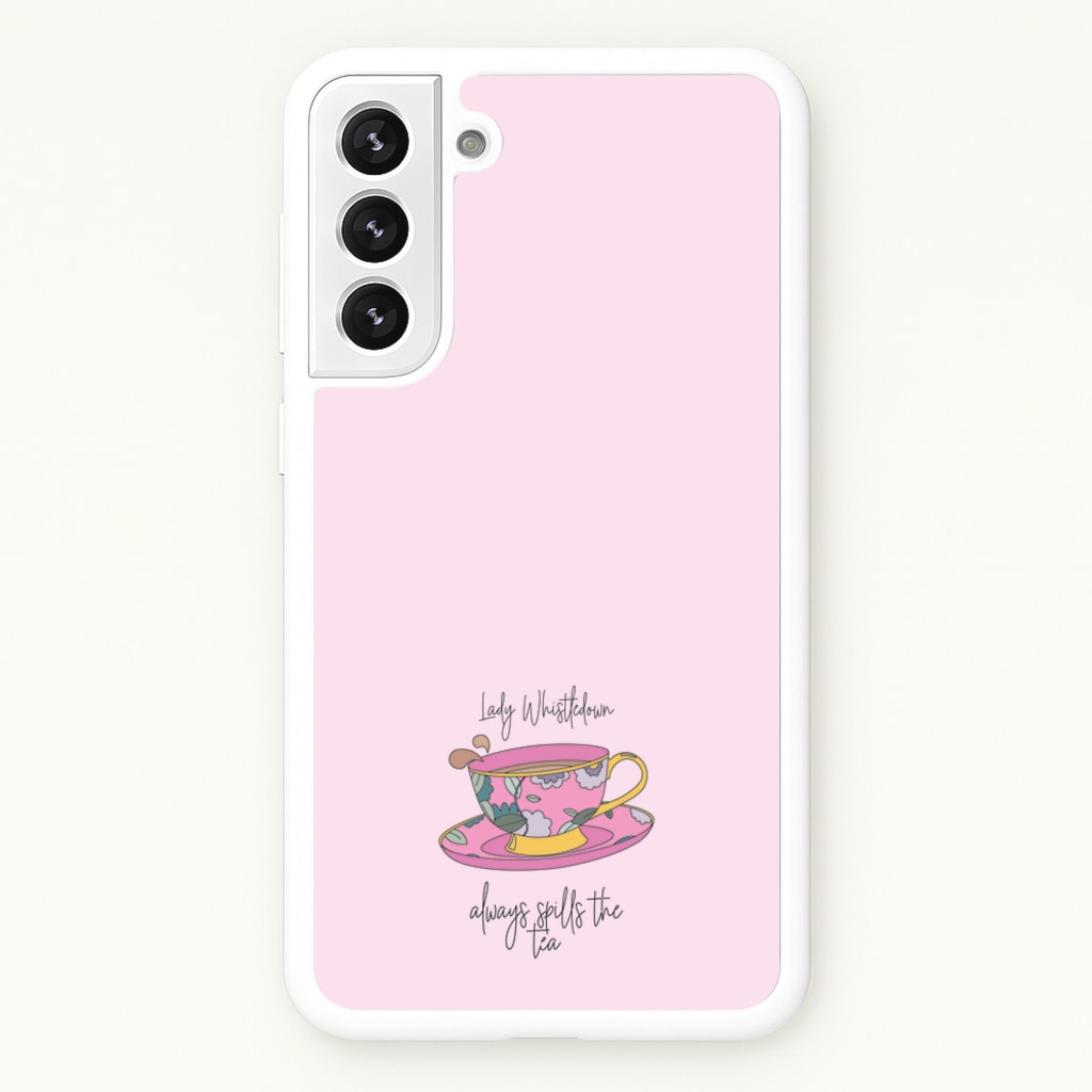 Lady Whistledown - Bridgerton Phone Case for Galaxy S21FE